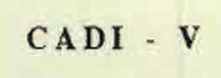 Cadi-v Device mark 819716 Trademark