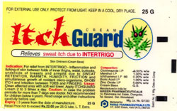 Itch Guard Device mark 823489 Trademark