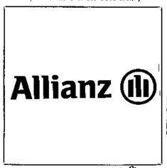 Allianz Iii (label) Device mark 835104 Trademark