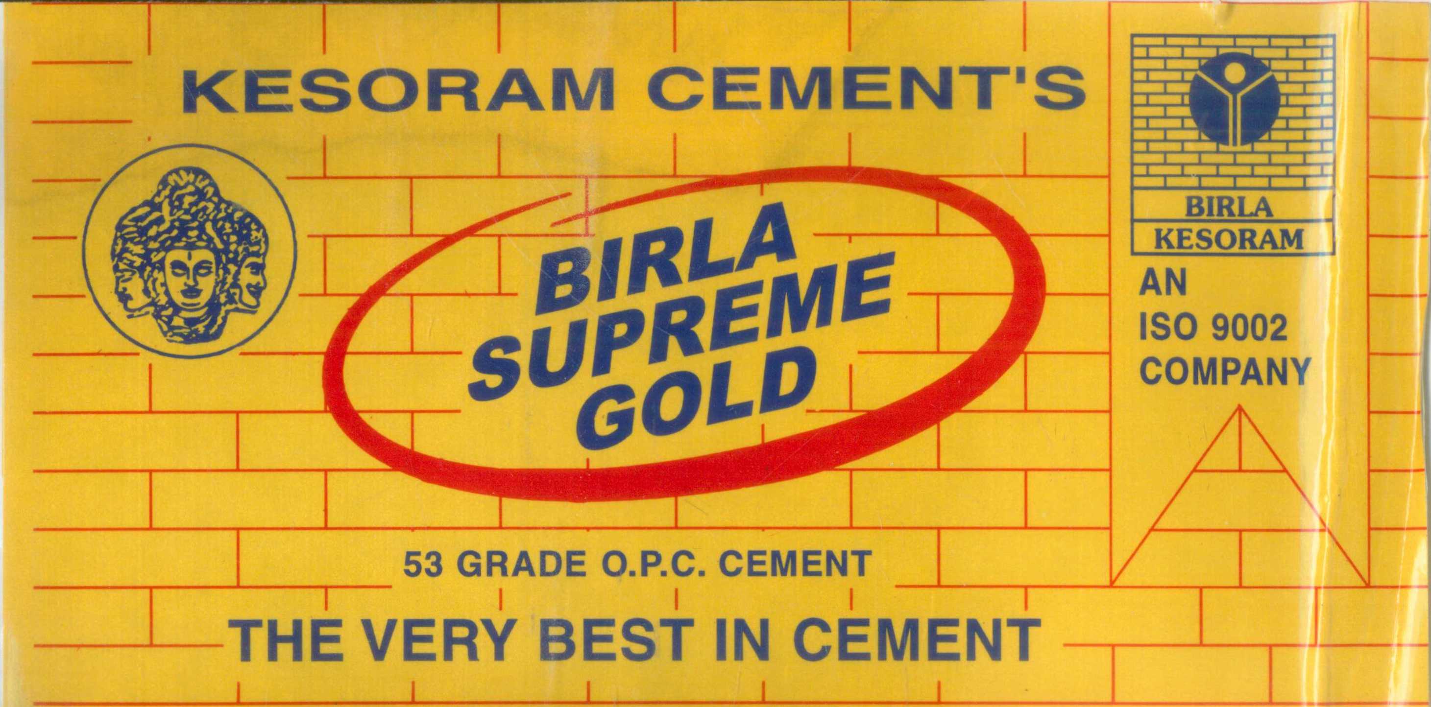 Birla Supreme Gold Device mark 837389 Trademark