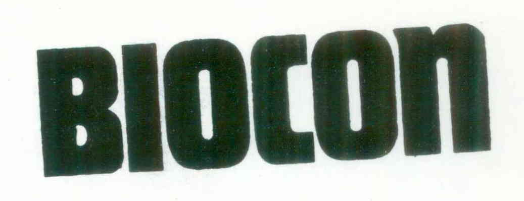 Biocon (label) Device mark 838171 Trademark