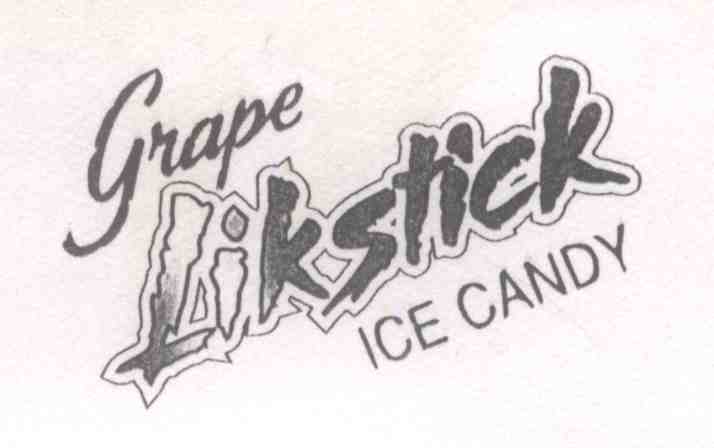 Grape Likstick Ice Candy Device mark 864993 Trademark