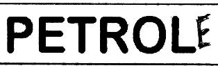 Petrole Device mark 882060 Trademark