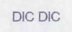 Dic Dic Device mark 898839 Trademark