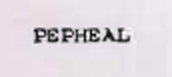 Pepheal Device mark 910048 Trademark