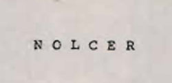 Nolcer Device mark 913458 Trademark