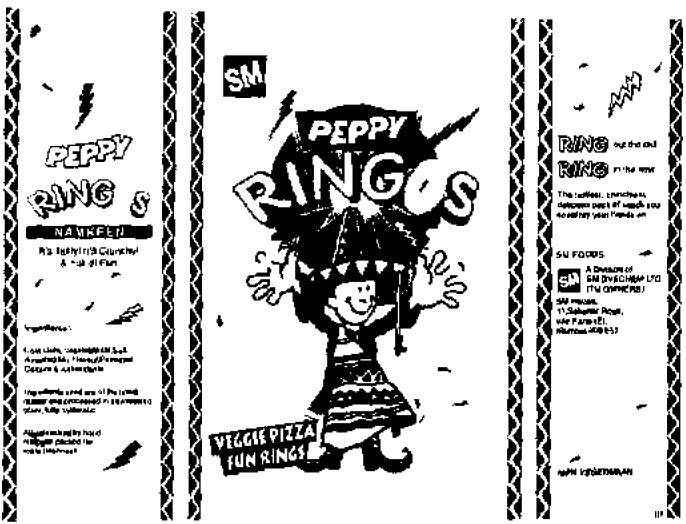Peppy ( Lable) Device mark 919629 Trademark
