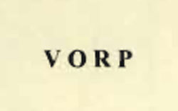 Vorp Device mark 928152 Trademark