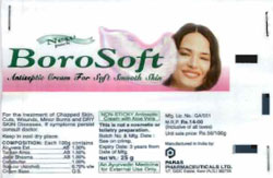 Borosoft Antiseptic Cream For Soft Smooth Skin Device mark 971267 Trademark