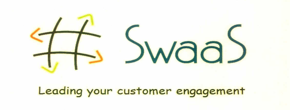 Swaas ( Logo) Leading Your Customer Engagement Device mark 2939296 Trademark