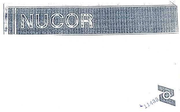 Nucor(label) Device mark 1038026 Trademark