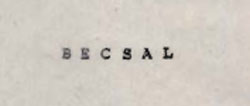 Becsal Device mark 1039450 Trademark