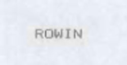 Rowin Device mark 1046957 Trademark