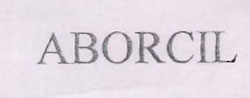 Aborcil Device mark 1047051 Trademark