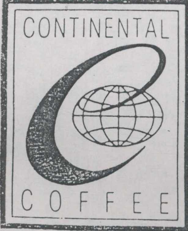 Continental Coffee (label) [device] Device mark 1048221 Trademark