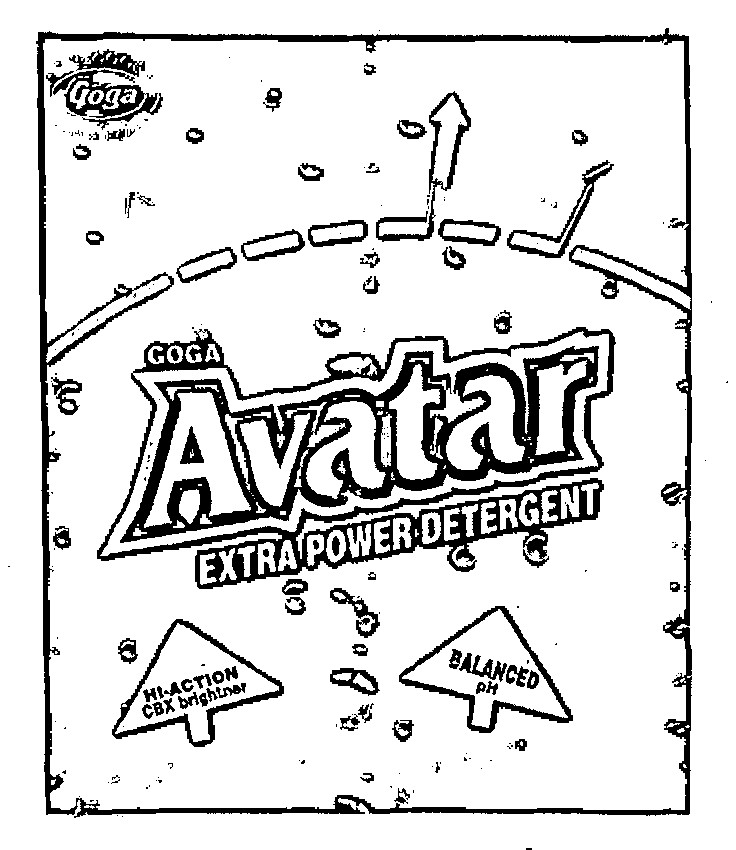 Goga Avatar (label) Device mark 1049216 Trademark