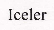 Iceler Device mark 1064909 Trademark