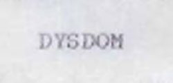 Dysdom Device mark 1069897 Trademark