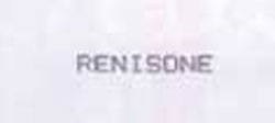 Renisone Device mark 1076828 Trademark