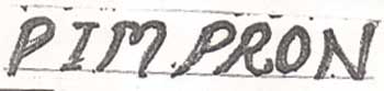 Pim Pron Device mark 1078386 Trademark