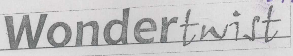 Wonder Twist Device mark 1093455 Trademark