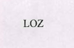 Loz Device mark 1093498 Trademark