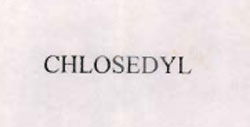 Chlosedyl Device mark 1094728 Trademark
