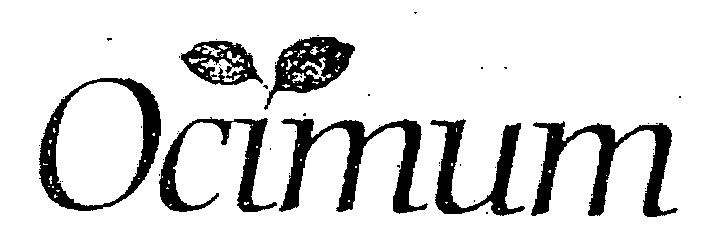 Ocimum (label) Device mark 1103064 Trademark