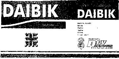 Daibik Capsule (label) Device mark 1119467 Trademark