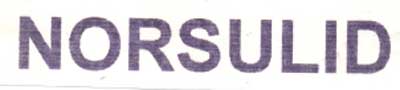 Norsulid(label) Device mark 1162984 Trademark