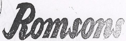 Romsons With Device Device mark 1223709 Trademark