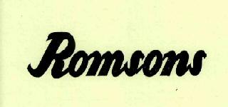 Romsons (device) Device mark 1223710 Trademark