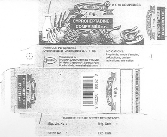 Super Apeti (label) Device mark 1224639 Trademark