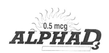 Alphad3 (label) Device mark 1264568 Trademark