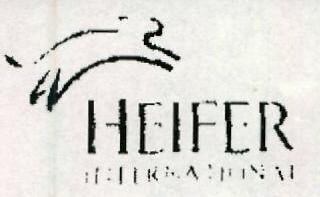 Heifer International(logo) Device mark 1271907 Trademark