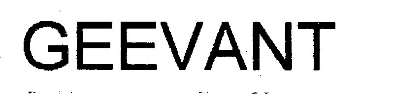 Geevant [label] Device mark 1271946 Trademark