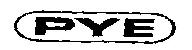 Pye(label) Device mark 1283276 Trademark