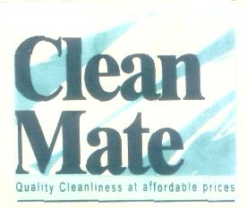 Clean Mate (label) Device mark 1283521 Trademark