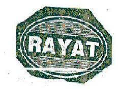 Rayat (lable) Device mark 1285552 Trademark