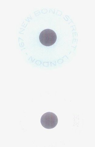 167 New Bond Street London (label) Device mark 1302231 Trademark