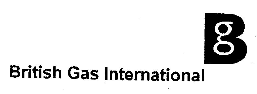 Bg : British Gas International Device mark 1314067 Trademark