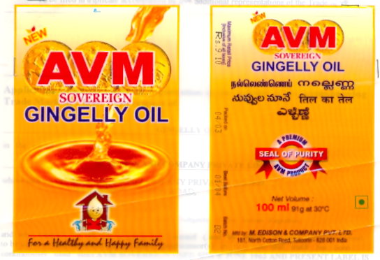 Avm Soverign Device mark 1316805 Trademark