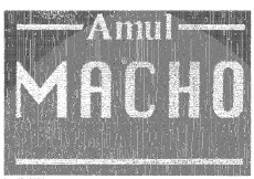 Amul M A C H O (label) Device mark 1324303 Trademark
