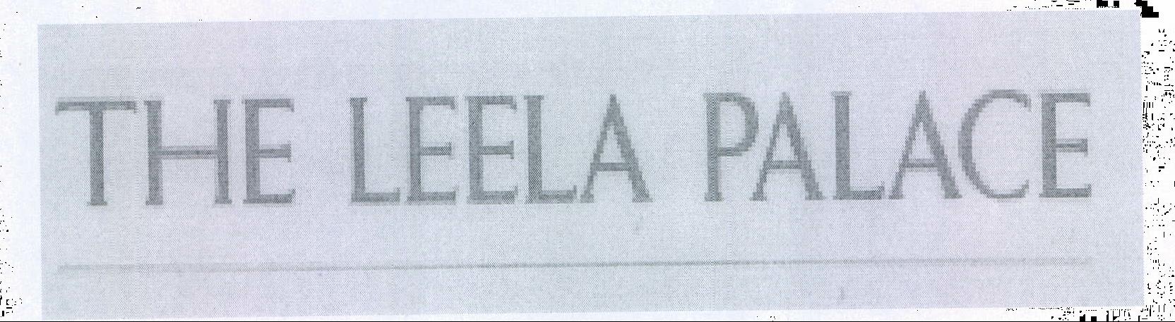 The Leela Palace Device mark 1330328 Trademark