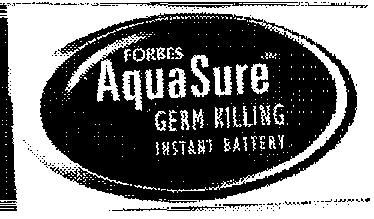 Aquasure (label) Device mark 1338453 Trademark