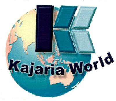 Kajaria World (device Of Globe) Device mark 1338820 Trademark