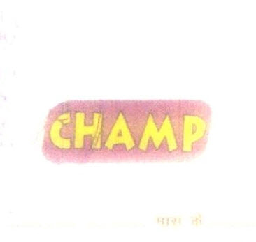 Champ (label) Device mark 1340548 Trademark