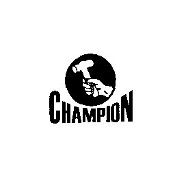 Champoin (label) Device mark 1352693 Trademark