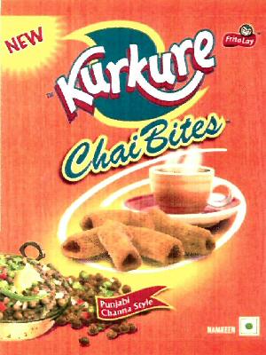 Kurkure Chai Bites (lable) Device mark 1354758 Trademark