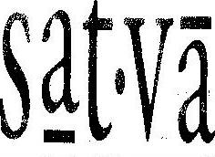 Sat.va (label) Device mark 1359884 Trademark